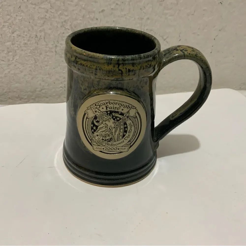 2000 Scarborough Faire Ceramic Mug/Stein With Wizard Design G13